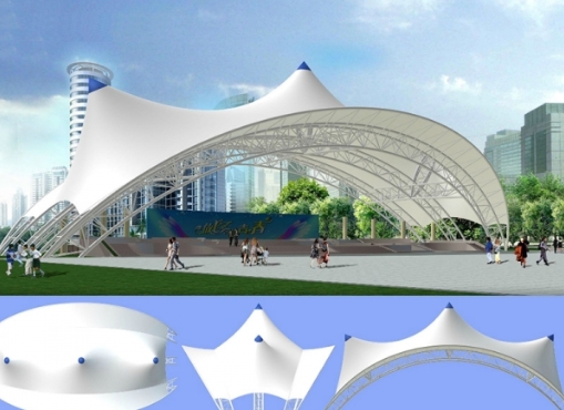 從多重因素談膜結構車棚每平方造價的全面分析